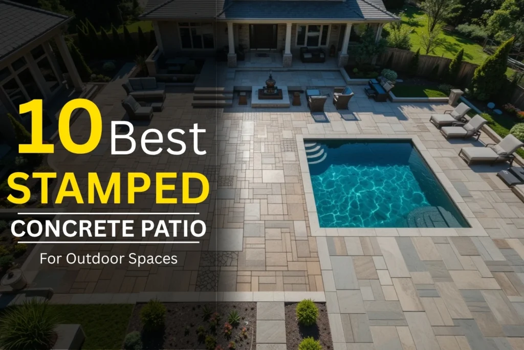 10 Best Stamped Concrete Patio For Outdoor Spaces