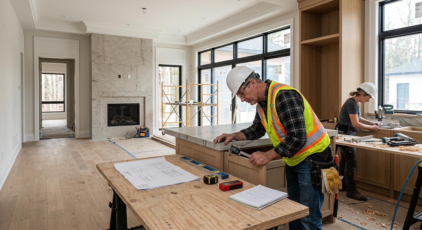 Construction quality control inspection by a design-build team in Ontario